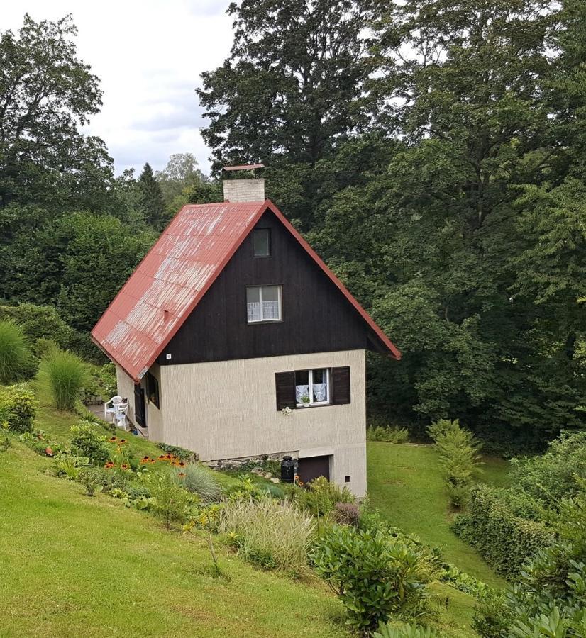 Chata U Koupaliste Chřibská Kültér fotó